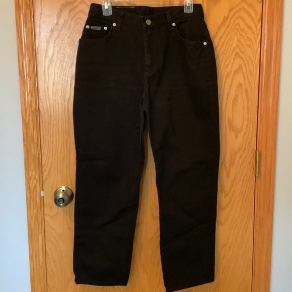 Lee Denim - Lee Black Riveted Jeans